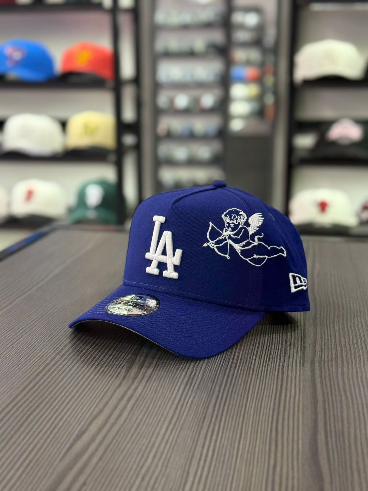 GORRA NEW ERA DODGERS ANGELS BLUE AND WHITE