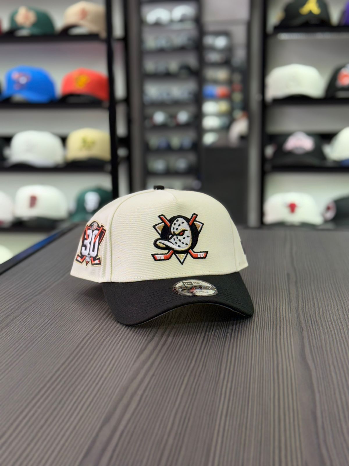 GORRA NEW ERA DUCK NHL 30TH WHITE