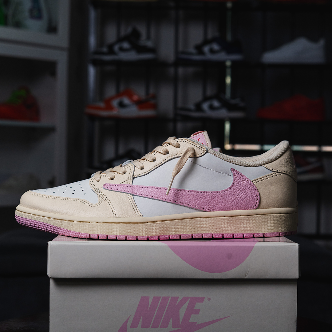Air Jordan 1 Low x Travis Scott - "Shy Pink"