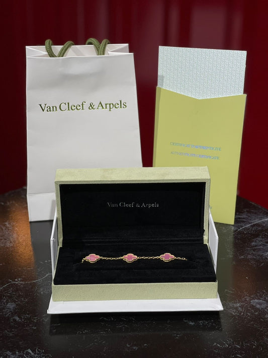 Pulso Tipo Van Cleef & Arpels Pink