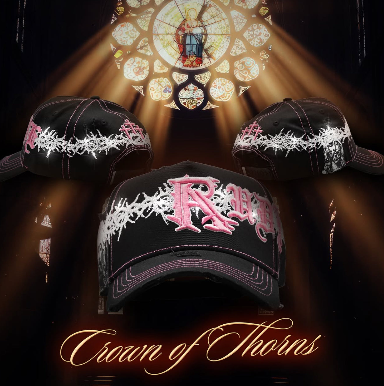 Rude Awakenings - “Crown of Thorns Rosa”