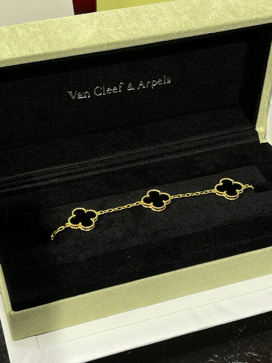 Pulso Tipo Van Cleef & Arpels Black