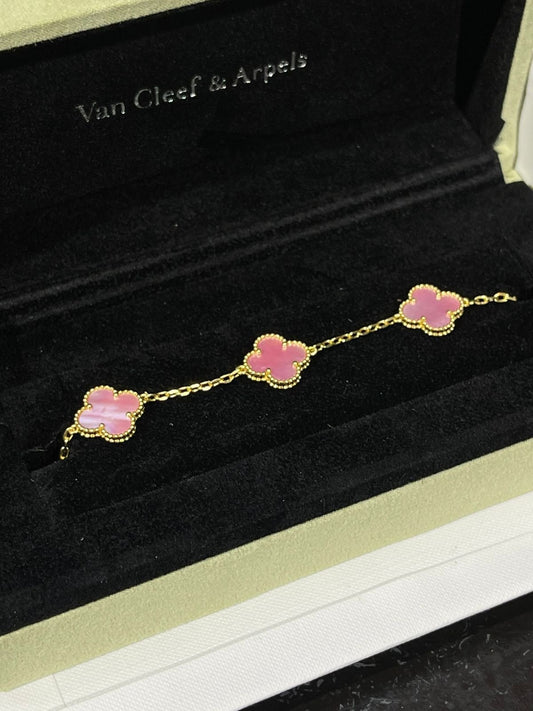 Pulso Tipo Van Cleef & Arpels Pink