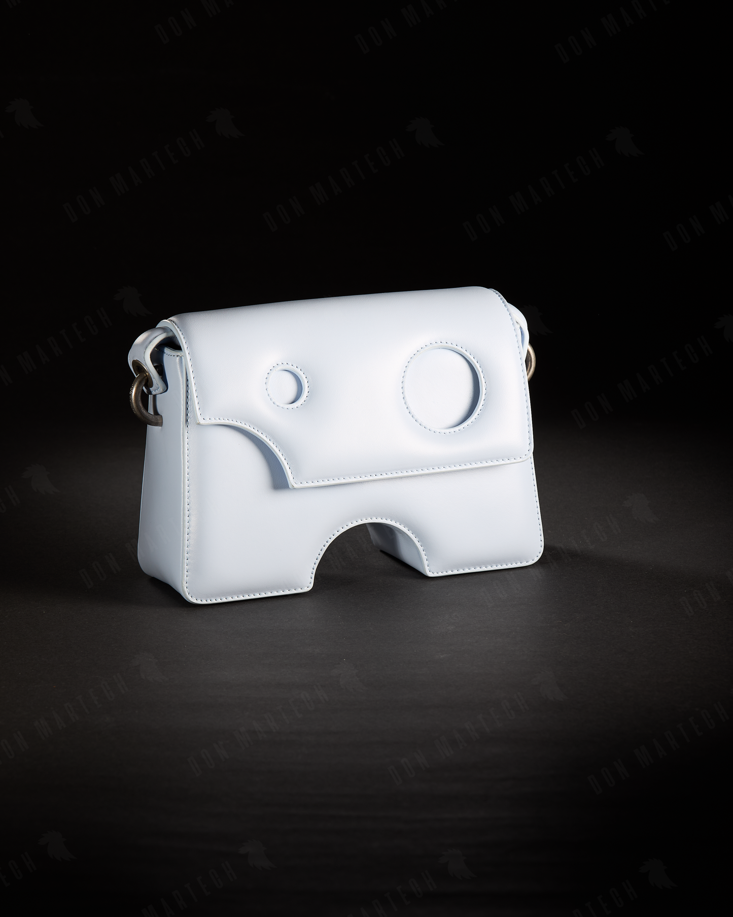 Off White Bolso Burrow - Light Blue