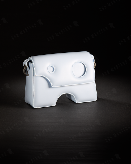 Off White Bolso Burrow - Light Blue