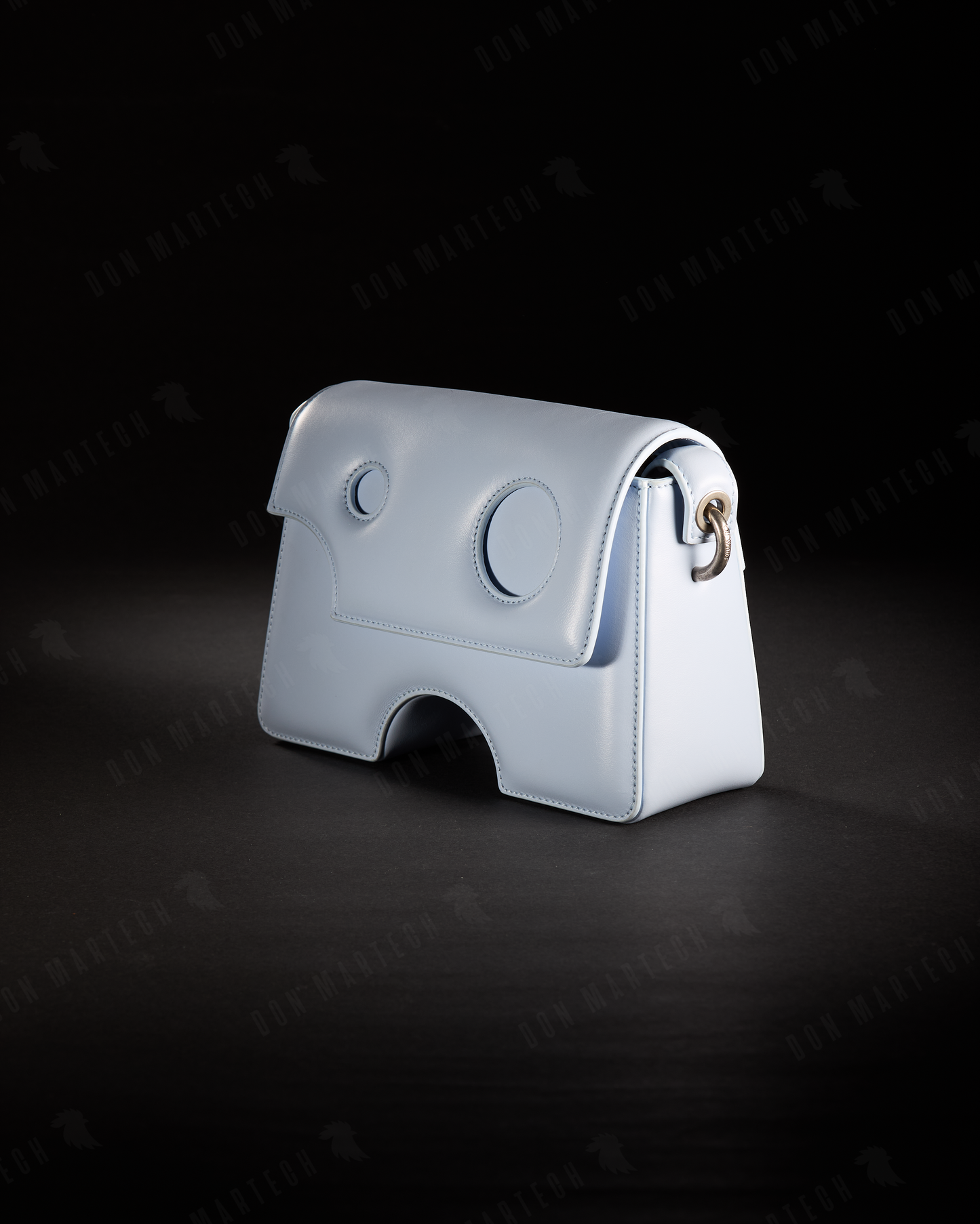 Off White Bolso Burrow - Light Blue