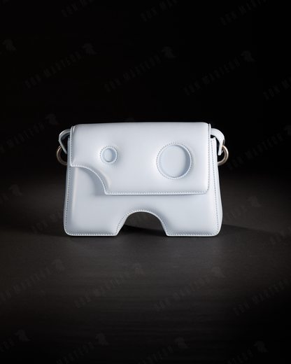 Off White Bolso Burrow - Light Blue