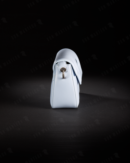 Off White Bolso Burrow - Light Blue