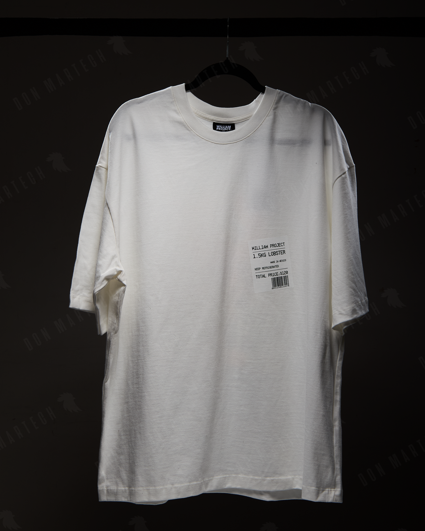 T-Shirt Oversize William Project Blanca "Lobster"