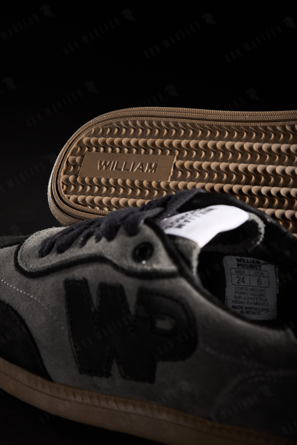 Tenis William Project Negro Gamuza
