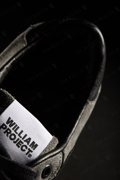 Tenis William Project Negro Gamuza
