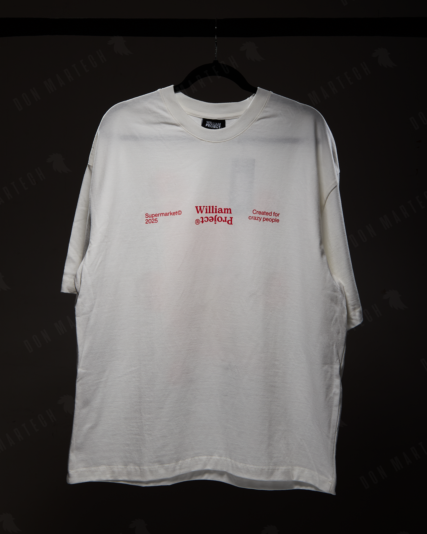 T-Shirt Oversize William Project Blanca "Berry Juice"