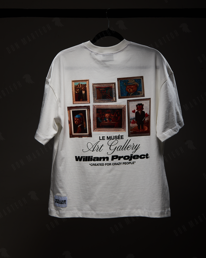 T-Shirt Oversize William Project Blanca "Gallery"