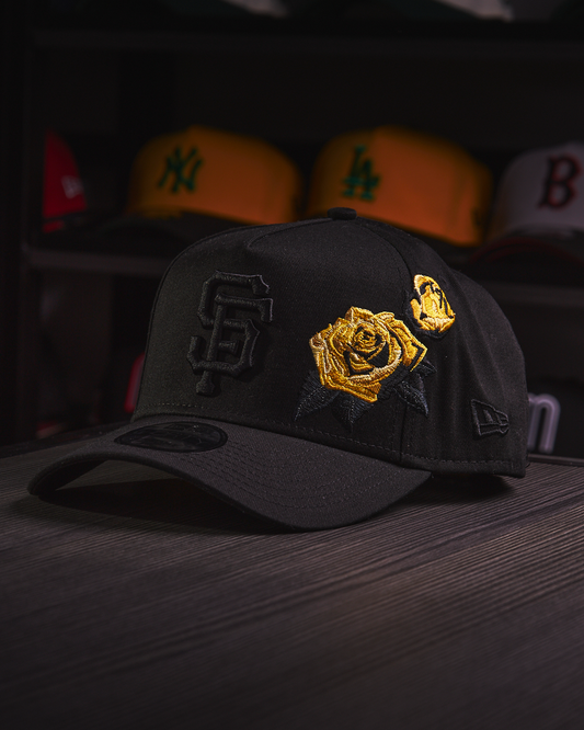 New Era - San Francisco Giants 'Black Tonal Gold Rose' 9FORTY