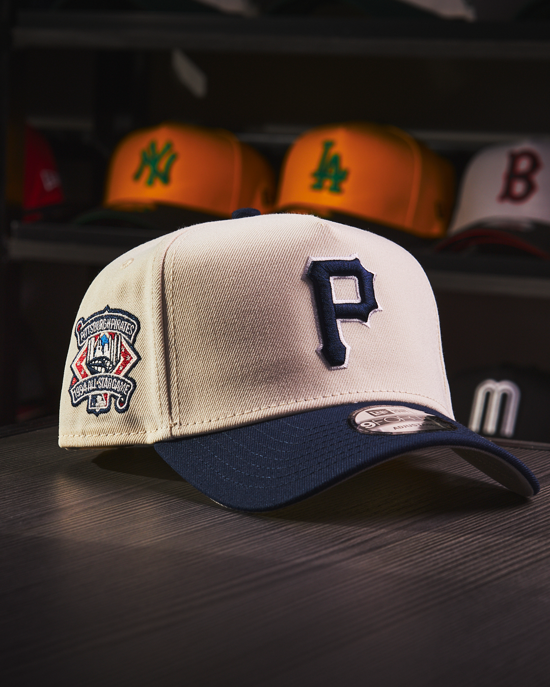 New Era - Pirates Ivory/Navy 1994 ASH Gray