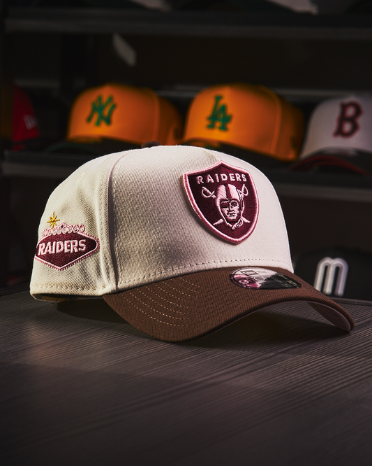 New Era - Las Vegas Raiders Creme Pink Two Tone Edition 9FORTY