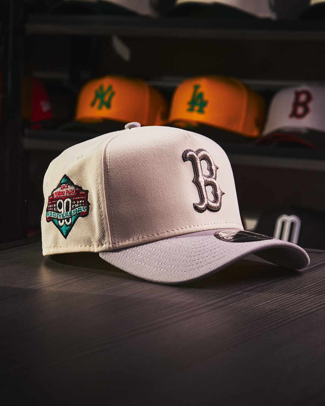 New Era - Boston Red Sox 90th Anniversary Chrome Metallic