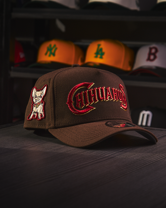 New Era - El Paso Chihuahuas Metallic Script Walnut 9FORTY