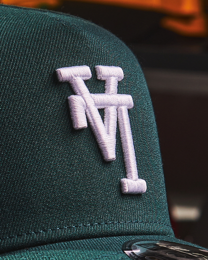 New Era -  Los Angeles Dodgers 'Upside Down Logo' Green