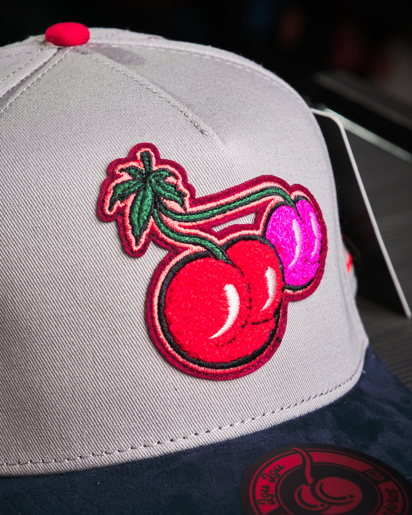 JC Hats x Gabito Ballesteros Cherry Gray