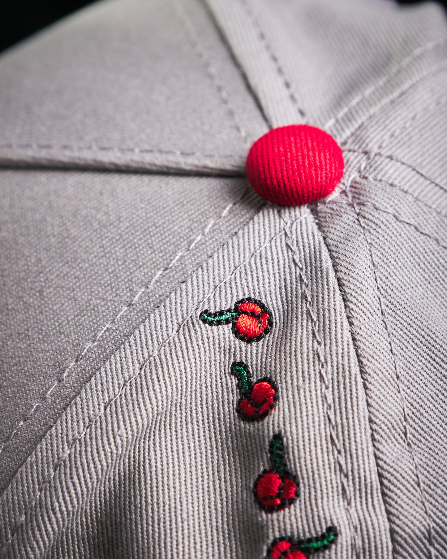 JC Hats x Gabito Ballesteros Cherry Gray