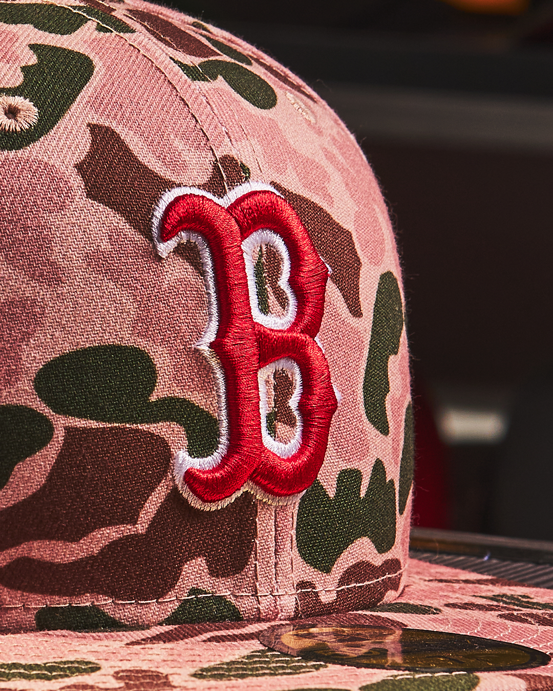 New Era - Boston Red Sox Pink Camo World Series 2004 59FIFTY