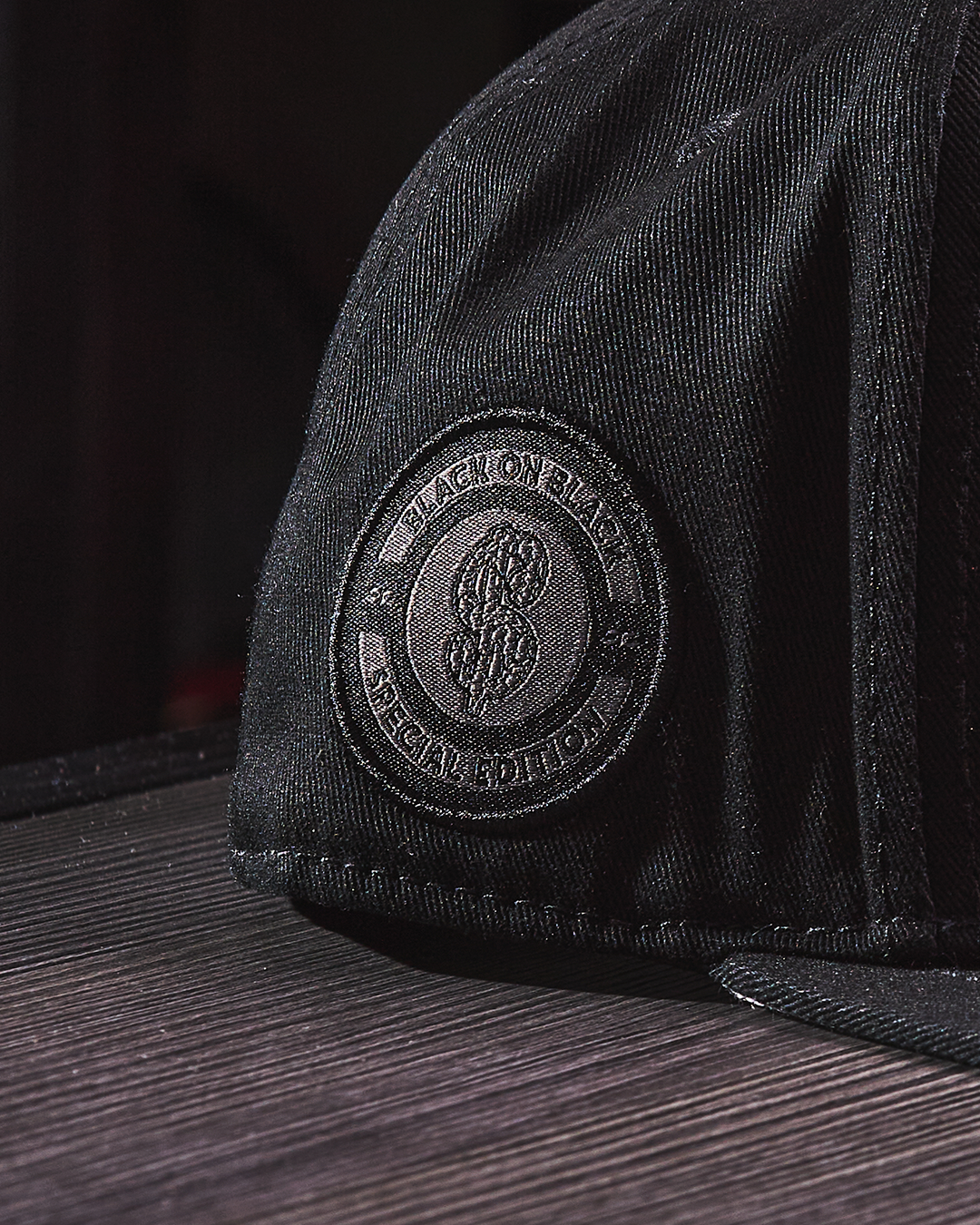 JC HATS - CASH Black on Black