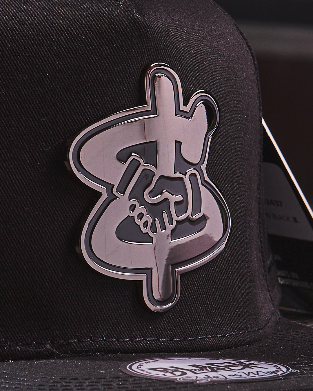 JC HATS - BUSSINES Black on Black