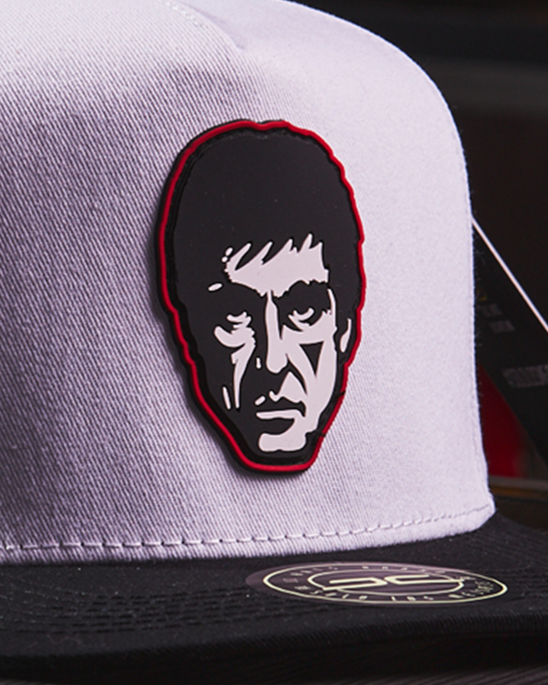 JC HATS - TONY FACE WHITE