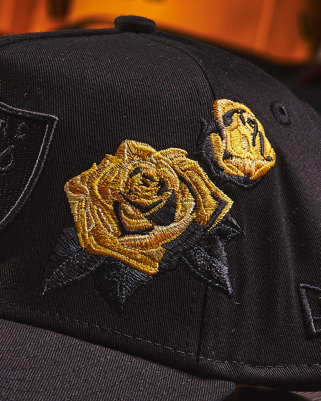 New Era - Las Vegas Raiders 'Black Tonal Gold Rose' 9FORTY