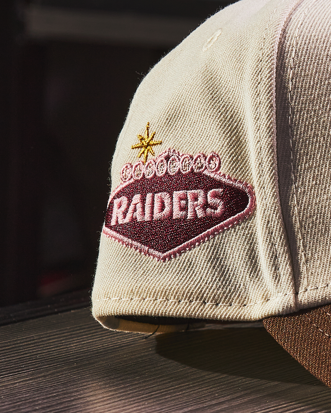 New Era - Las Vegas Raiders Creme Pink Two Tone Edition 9FORTY