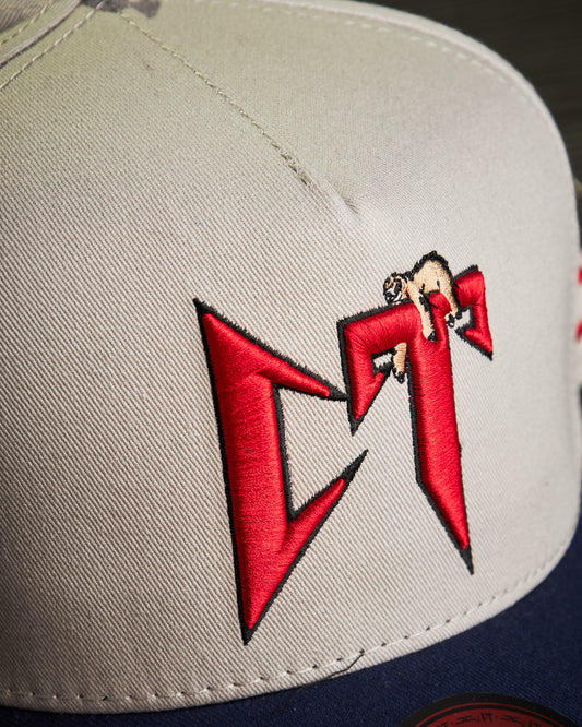 JC Hats - CT Logo Grey/Navy