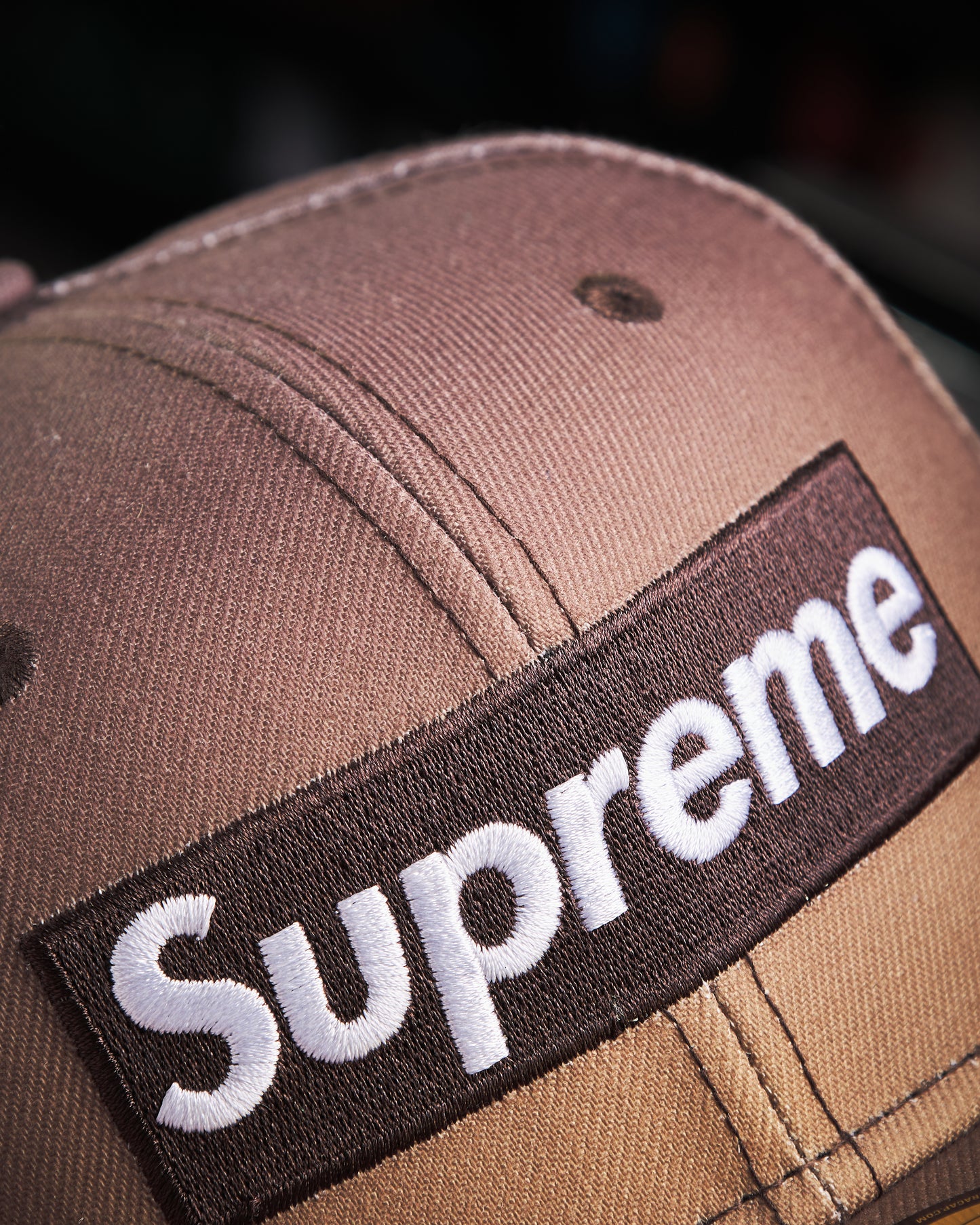 New Era x Supreme - Gradient Box Logo