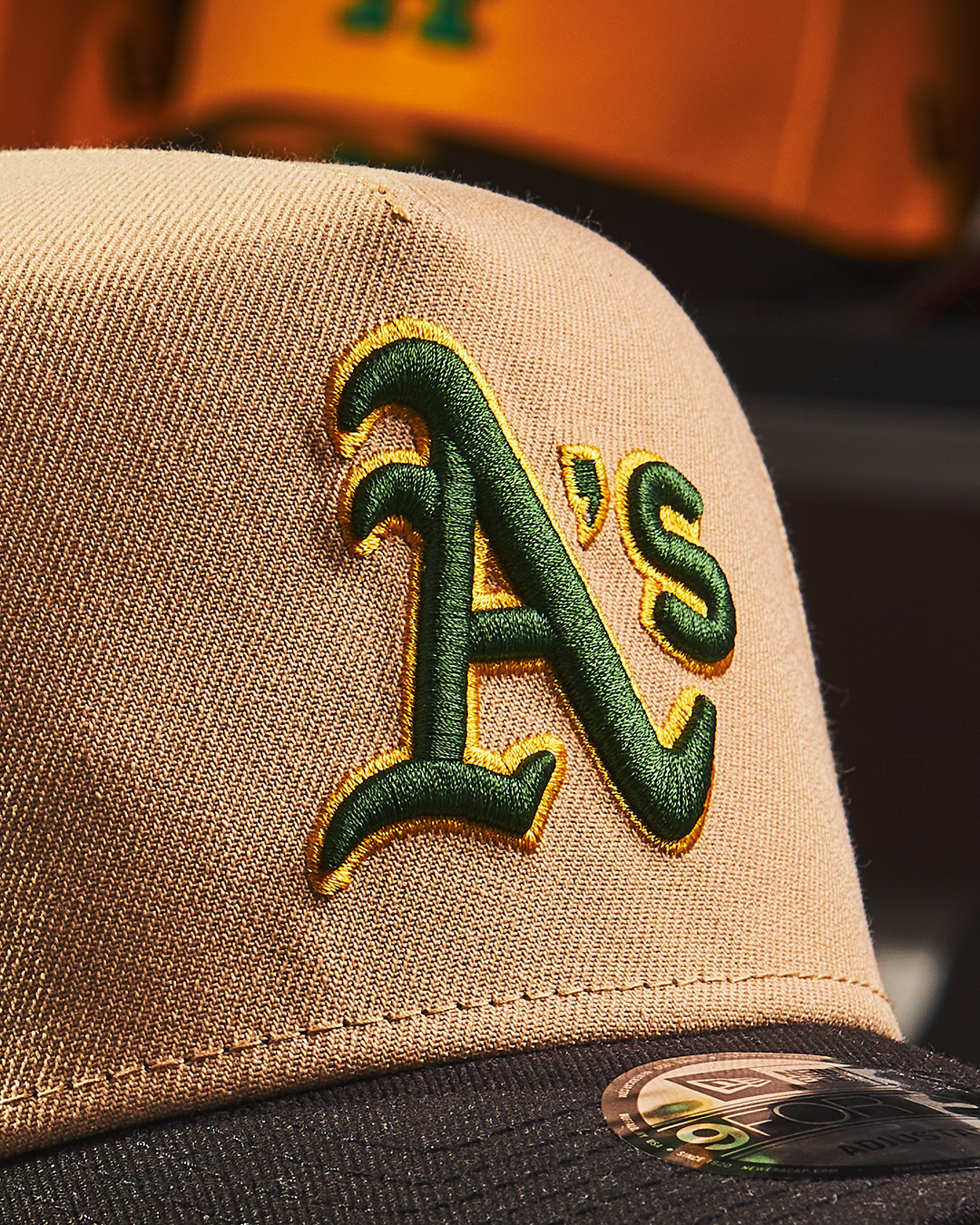 New Era - Oakland Athletics World Series 1989 Black Throwback 9FORTY