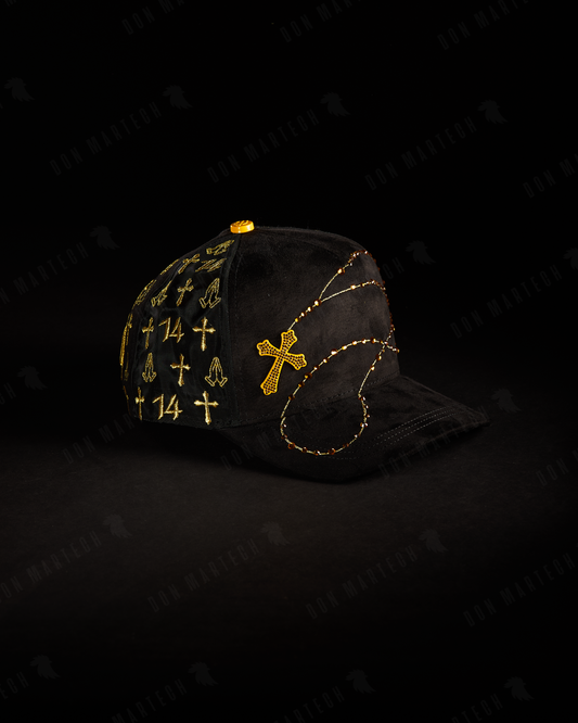 JC Caps - "14 - 14 Exodo" (Black/gold)