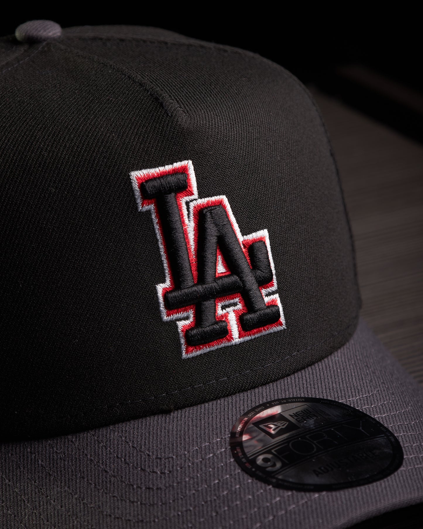 New Era - Los Angeles Dodgers A-Frame Black/Red