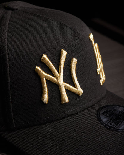 New Era - NY x LA 75th World Series  Black/Golden