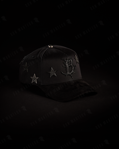 El Barbas Hats - Bolsa 001 By 444 Brown + Gorra Dark Nebula + Gorra Platinum Snow Flake