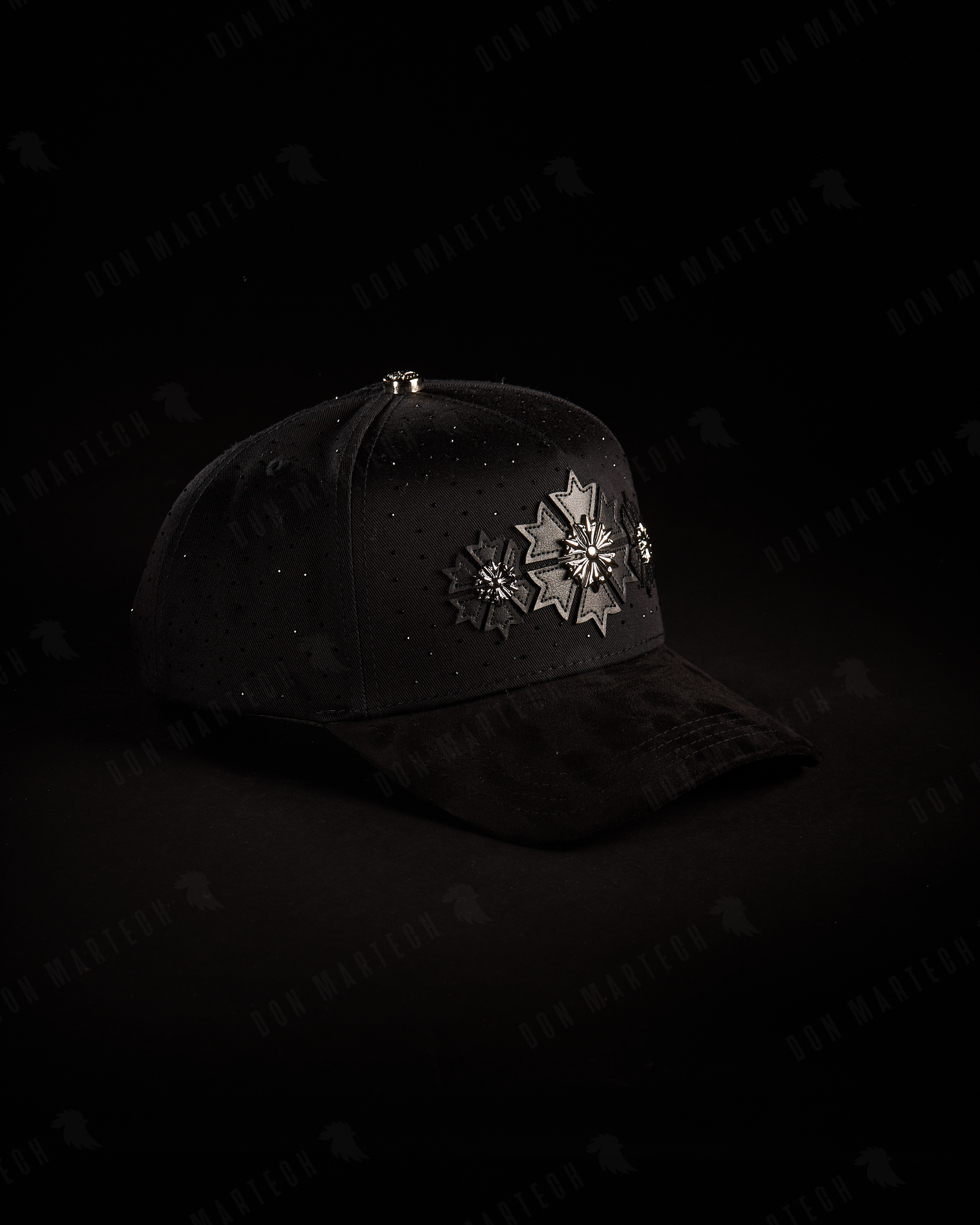 El Barbas Hats - Bolsa 001 By 444 Brown + Gorra Dark Nebula + Gorra Platinum Snow Flake