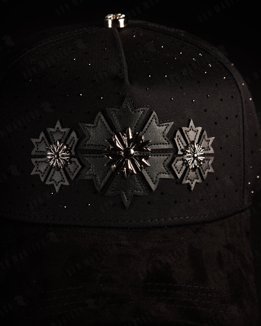 El Barbas Hats - Platinum Snow Flake
