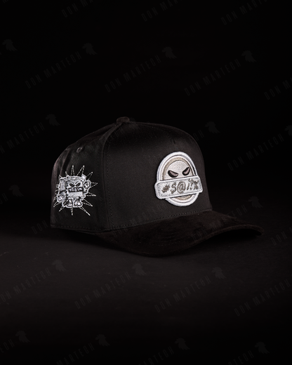 JC Hats - "BD Angry" (negro/metálico)