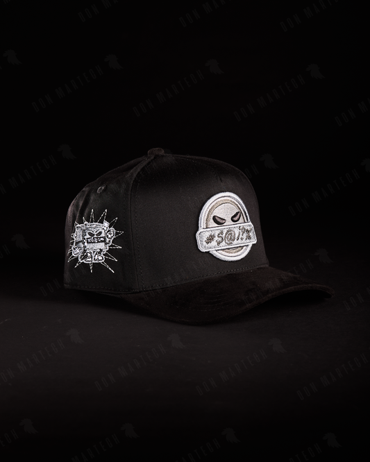 JC Hats - "BD Angry" (negro/metálico)