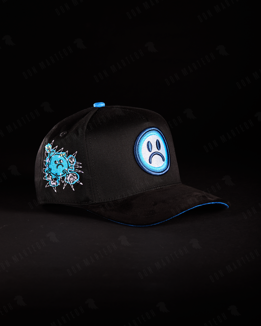 JC Hats - "BD Sad" (negro/azul)