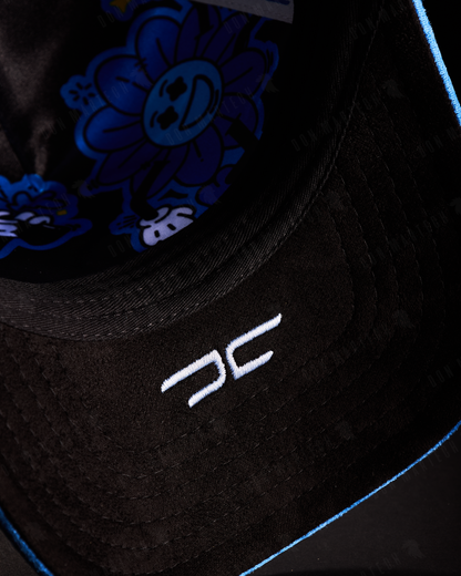 JC Hats - "BD Sad" (azul/beige)