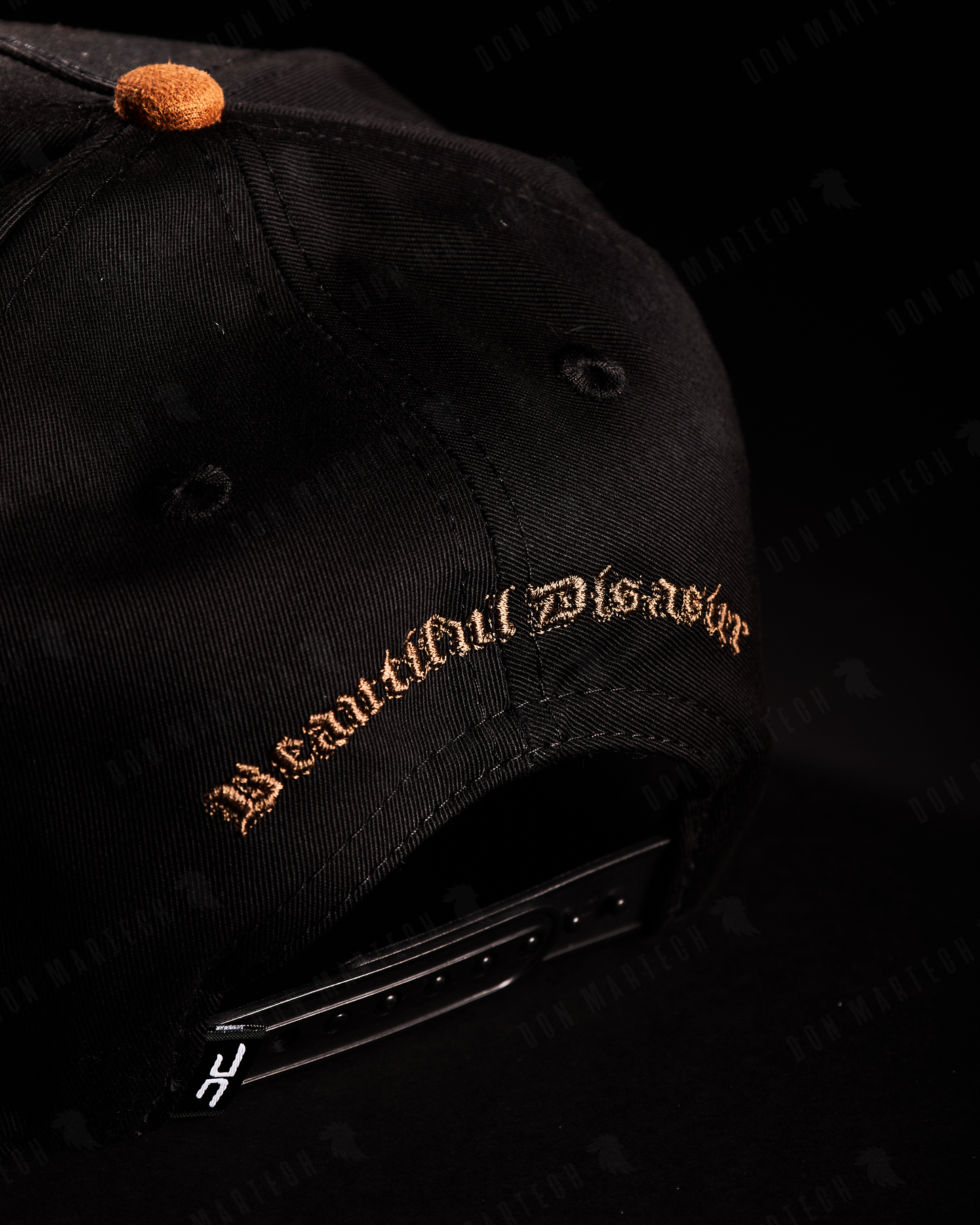 JC Hats - "BD Happy" (negro/amarillo)