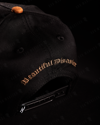 JC Hats - "BD Happy" (negro/amarillo)