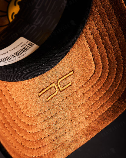 JC Hats - "BD Happy" (negro/amarillo)