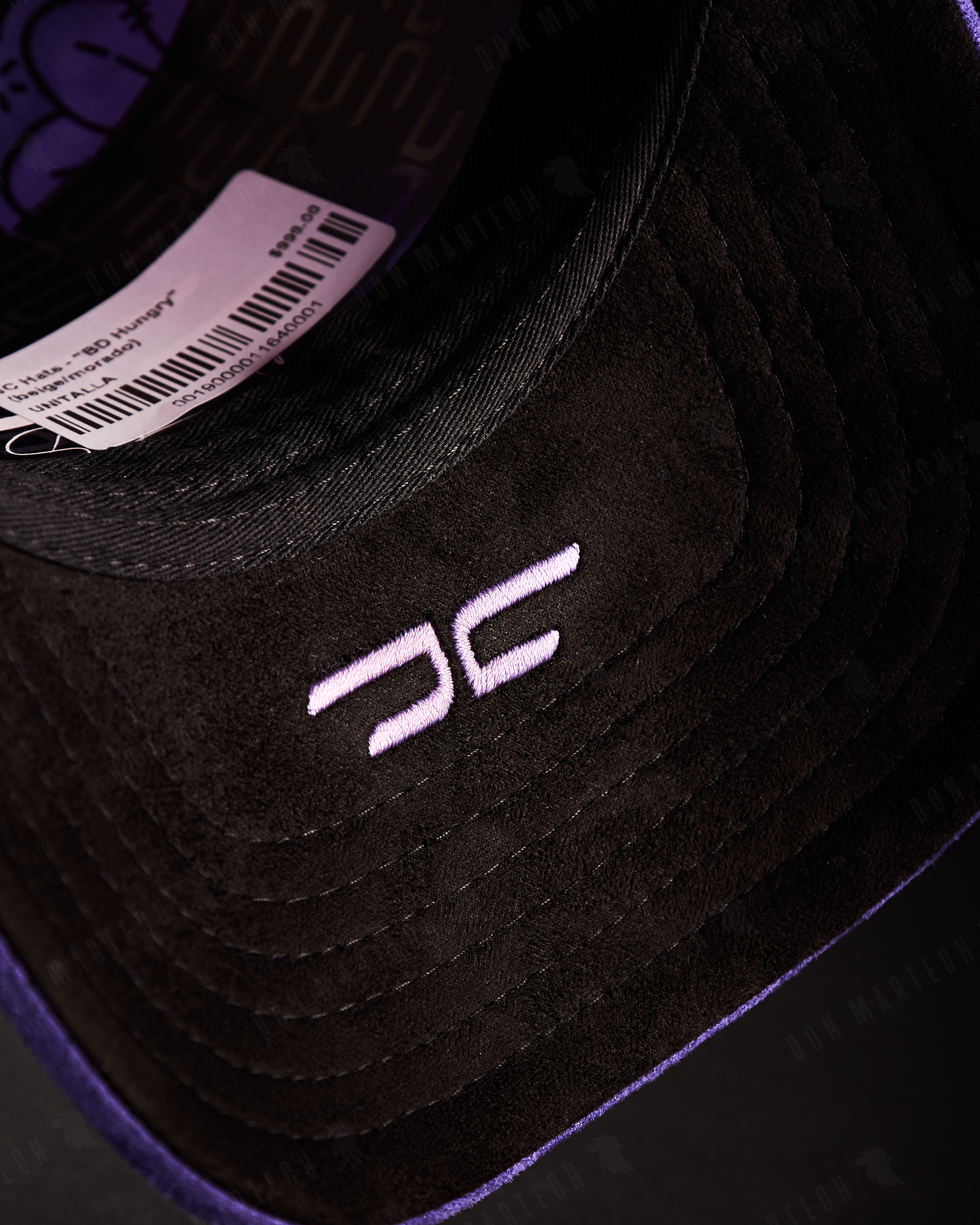 JC Hats - "BD Hungry" (beige/morado)