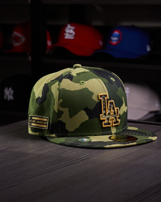 New Era - Los Angeles Dodgers Army Camo 59FIFTY