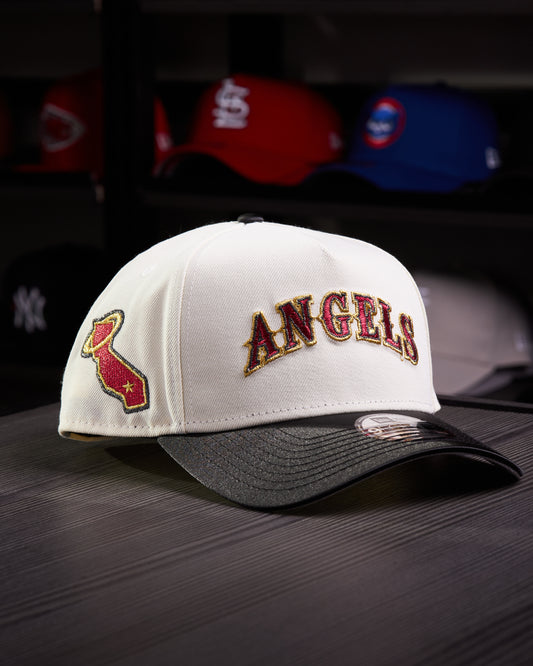 New Era - California Angels Gold Chrome 9FORTY